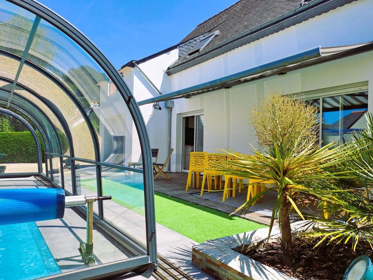 Villa Bord De Mer Avec Piscine Et Jacuzzi Penestin Exterior photo